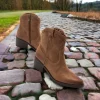 Calzaro Botas Cowboy | Botas Cowboy | Botines Tacón Tanubis 51966 Cuero