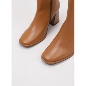 Calzaro Botas Y Botines Mujer | Botín 23918 Básico Piel Tacón Cuero