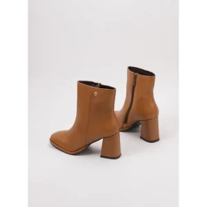Calzaro Botas Y Botines Mujer | Botín 23918 Básico Piel Tacón Cuero