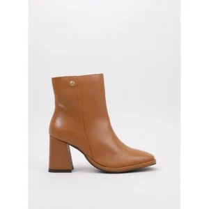 Calzaro Botas Y Botines Mujer | Botín 23918 Básico Piel Tacón Cuero