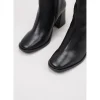 Calzaro Botas Y Botines Mujer | Botín 23918 Básico Piel Tacón Negro