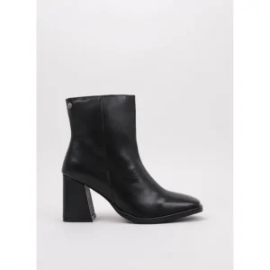 Calzaro Botas Y Botines Mujer | Botín 23918 Básico Piel Tacón Negro