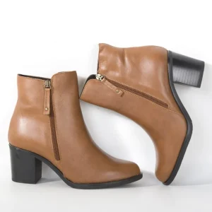 Calzaro Botas Y Botines Mujer | Botas Bajas Y Botines | Botín 17 Cuero
