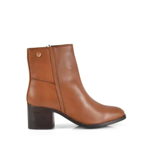 Calzaro Botas Y Botines Mujer | Botín 23926 Piel Tacón Cuero