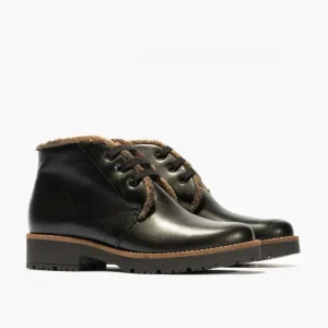 Calzaro Botas De Pelo | Botín 10085 Safari de Pelo para Mujer Color Negro