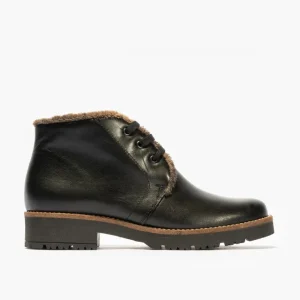 Calzaro Botas De Pelo | Botín 10085 Safari de Pelo para Mujer Color Negro