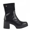 Calzaro Botas Bajas Y Botines | Botín Alto Lycra Napa 23209 Negro