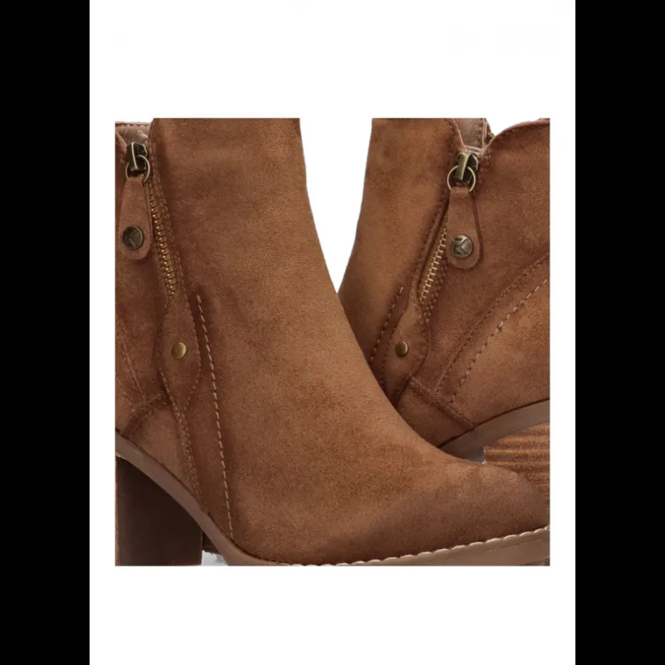 botn_antelina_etika_bury__5.webp Calzaro Botas Y Botines Mujer | Botas Bajas Y Botines | Botín Antelina Etika Bury 11022 Camel.