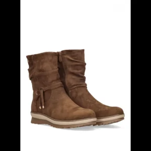 Calzaro Botas Bajas Y Botines | Botín Arrugas Armony Anger 02 11112 Marrón
