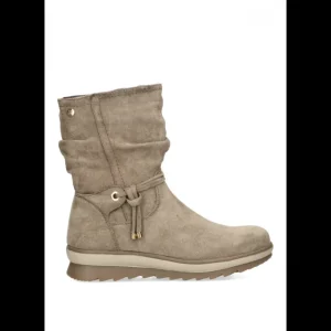 Calzaro Botas Bajas Y Botines | Botín Arrugas Armony Anger 02 11112 Taupe