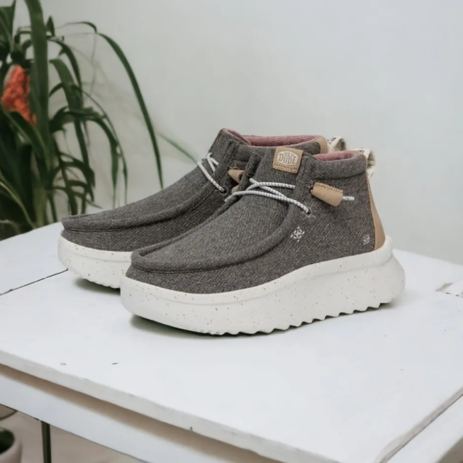 botn_cordones__wendy_peak_0.webp Calzaro Deportivas | Casual | Botín Cordones 40412 Wendy Peak Hi Wool Gris