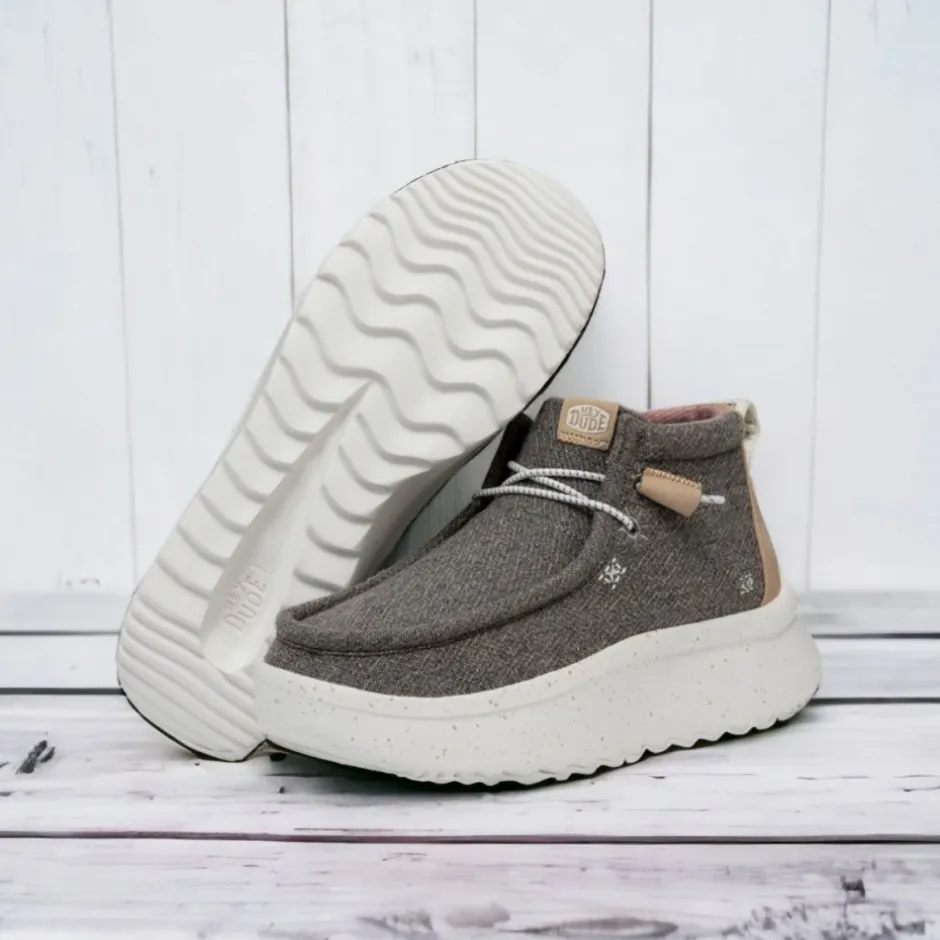botn_cordones__wendy_peak_1.webp Calzaro Deportivas | Casual | Botín Cordones 40412 Wendy Peak Hi Wool Gris