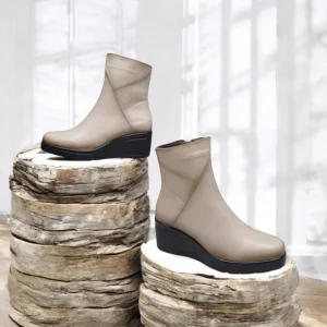 Calzaro Confort | Botas Y Botines Mujer | Botín Cuña 5021Hielo