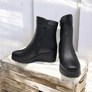 Calzaro Confort | Botas Y Botines Mujer | Botín Cuña 5021Negro