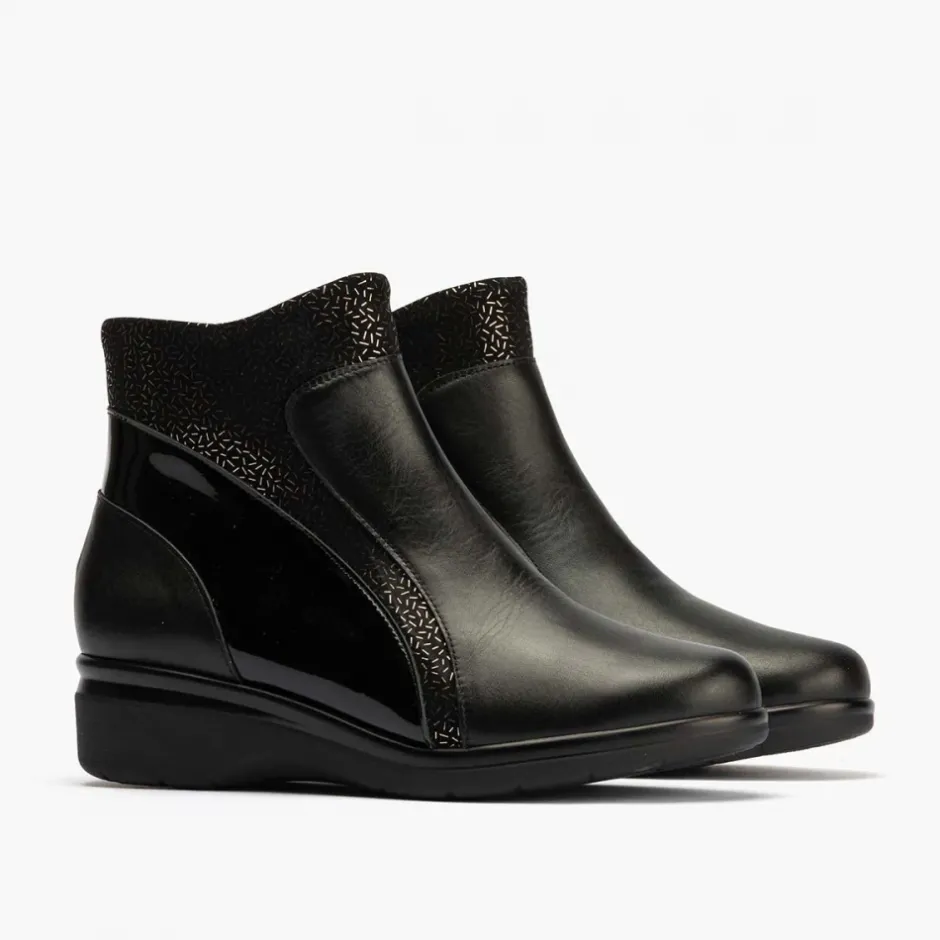 botn_mujer__color_negro_2.webp Calzaro Confort | Botas Y Botines Mujer | Botín Mujer 10023 Color Negro.