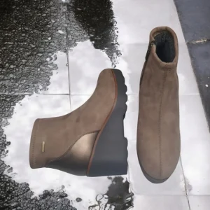 Calzaro Botas Y Botines Mujer | Botín Mujer Membrana Impermeable 9040 Water Proof Taupe