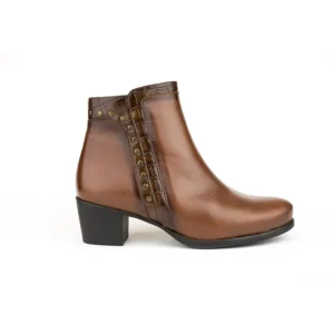 Calzaro Botas Y Botines Mujer | Botín Neus 15 Marrón Siena