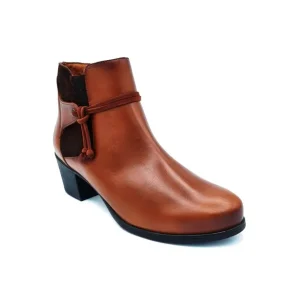 Calzaro Botas Y Botines Mujer | Botín Neus 22 Siena Cuero