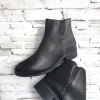 Calzaro Botas Y Botines Mujer | Botas Bajas Y Botines | Botín Plano 4005 Negro