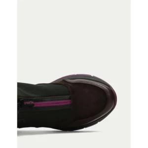 Calzaro Botas Bajas Y Botines | Botín Sport Alaska 233099 Forest-Marrón-Magenta
