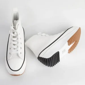 Calzaro Deportivas | Deportiva Bota 878  Blanca
