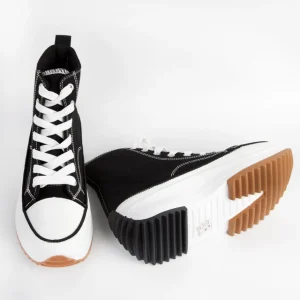 Calzaro Deportivas | Deportiva Bota 878 Negra