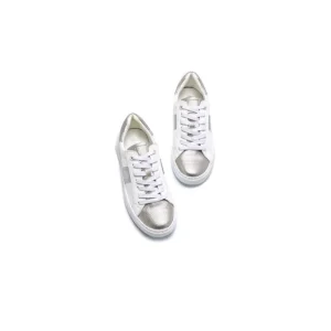 Calzaro Deportivas | Deportiva Noen 69213 blanco y plata
