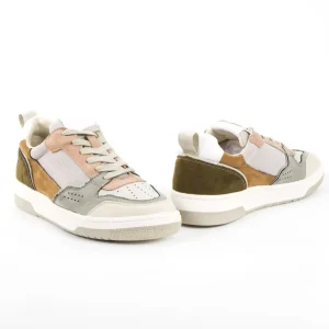 Calzaro Deportivas | Deportiva Sneaker 1520 Verde Rosa Camel