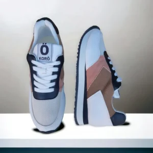 Calzaro Deportivas | Deportivas | Deportiva Sneaker Y18 Blanco y Carmín