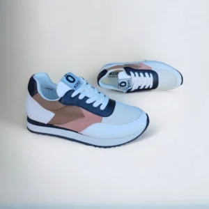 Calzaro Deportivas | Deportivas | Deportiva Sneaker Y18 Blanco y Carmín