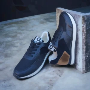 Calzaro Deportivas | Deportivas | Deportiva Sneaker Y18 Negro y Bronce