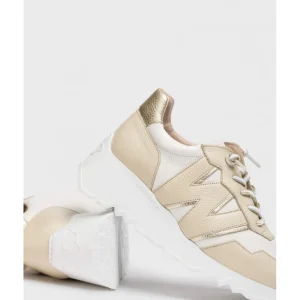 Calzaro Deportivas | Deportivas 6741 Kyoto Bicolor Beige Cream Off Hielo .