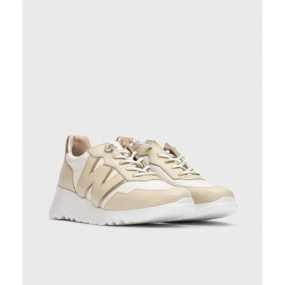 deportivas__kyoto_bicolor_3.webp Calzaro Deportivas | Deportivas 6741 Kyoto Bicolor Beige Cream Off Hielo .