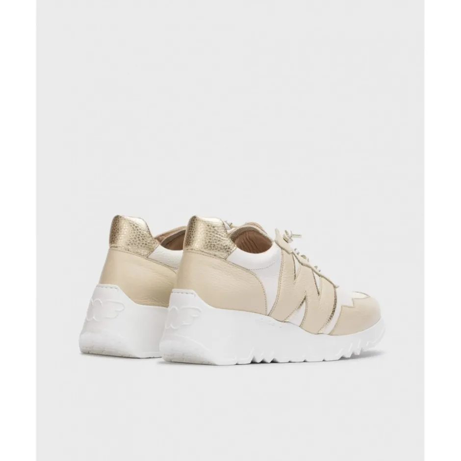 deportivas__kyoto_bicolor_4.webp Calzaro Deportivas | Deportivas 6741 Kyoto Bicolor Beige Cream Off Hielo .