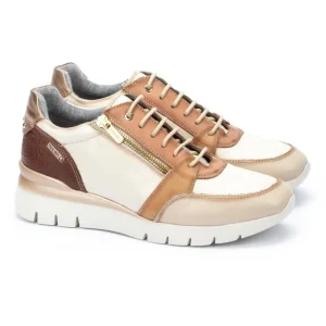 Calzaro Deportivas | Casual | Deportivo con Cremallera para Mujer Cantabria 6718 Nata.