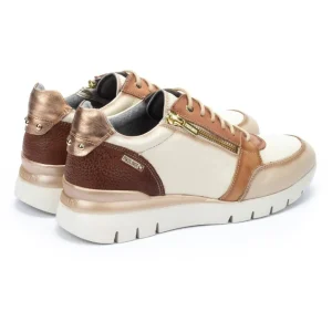 Calzaro Deportivas | Casual | Deportivo con Cremallera para Mujer Cantabria 6718 Nata.