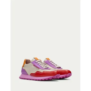 Calzaro Deportivas | Deportivo Loira 243392 Rojo-Crema-Violet.