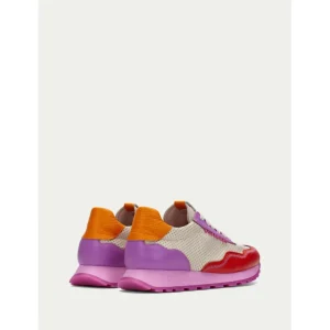 Calzaro Deportivas | Deportivo Loira 243392 Rojo-Crema-Violet.