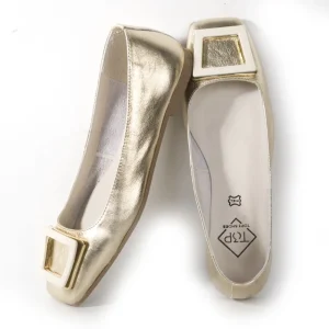 Calzaro Mocasines | Bailarinas | Francesita Plana 23354 Oro