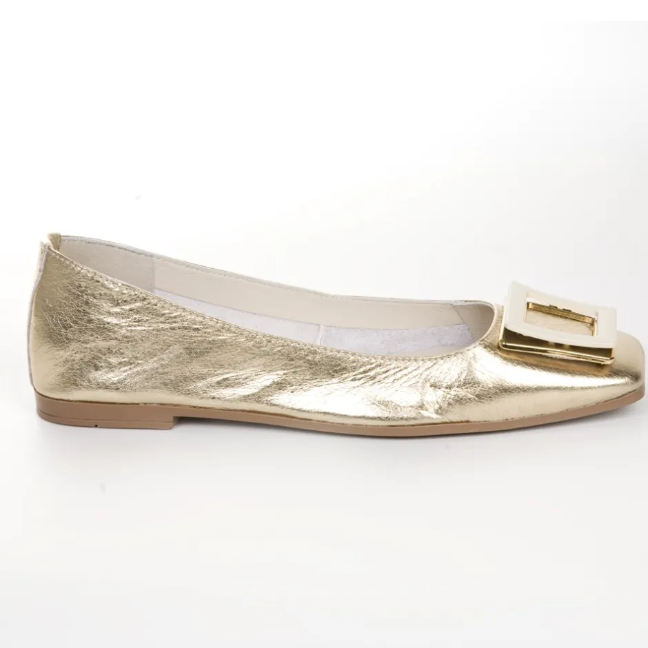 francesita_plana__oro_1.webp Calzaro Mocasines | Bailarinas | Francesita Plana 23354 Oro