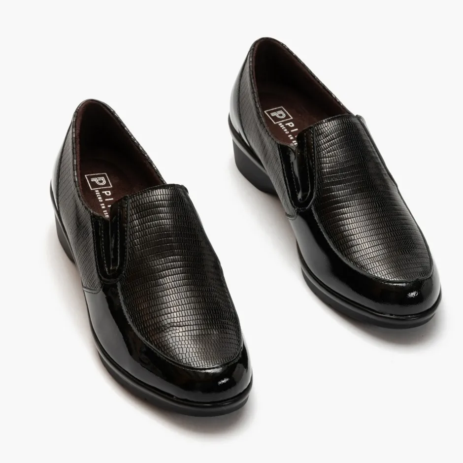 manoletina_clsica_combina_1.webp Calzaro Confort | Manoletina Clásica Combinada Con Charol 1014 Negro