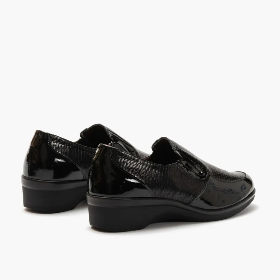 manoletina_clsica_combina_3.webp Calzaro Confort | Manoletina Clásica Combinada Con Charol 1014 Negro