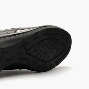 Calzaro Confort | Manoletina Clásica Combinada Con Charol 1014 Negro