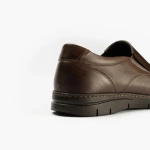 Calzaro Mocasines | Manoletina Zapato Mocasín 109 Marrón Básica Hombre