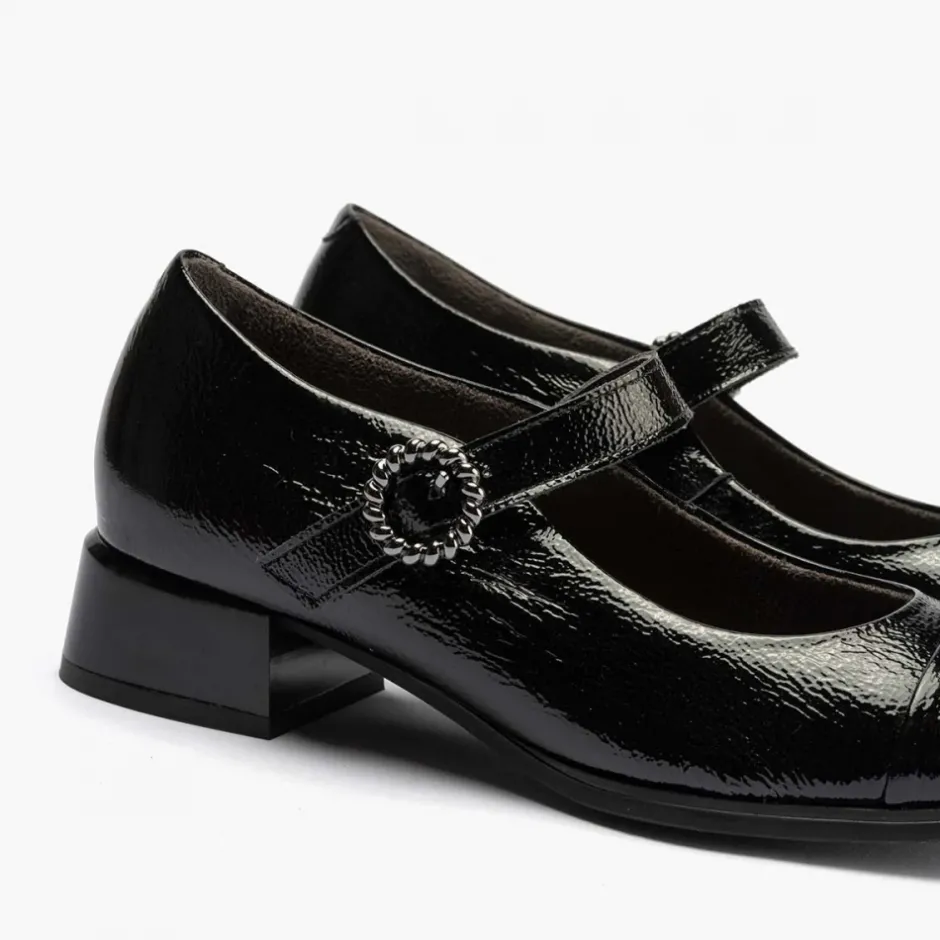 mercedes_en_charol_mujer__2.webp Calzaro Zapatos De Tac贸n | Confort | Mercedes en Charol Mujer 10111 Color Negro.