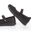 Calzaro Confort | Merceditas Confort Elástico Mujer 23463 Negro