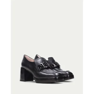Calzaro Zapatos De Tac贸n | Mocasin 233022 Tokio Negro