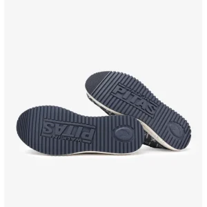 Calzaro Mocasines | Deportivas Casual | Mocasin Slip On Bones Marino Blanco.