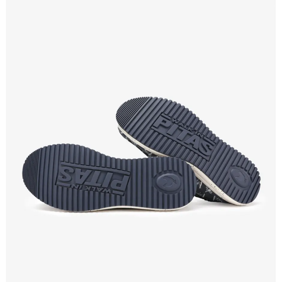 mocasin_slip_on_bones_mar_4.webp Calzaro Mocasines | Deportivas Casual | Mocasin Slip On Bones Marino Blanco.