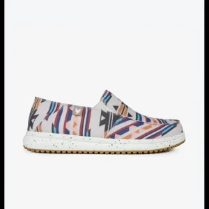 Calzaro Mocasines | Deportivas Casual | Mocasin Slip On Mundaka Etnico Blanco.